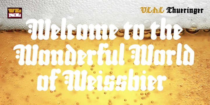 Thueringer Font插图3