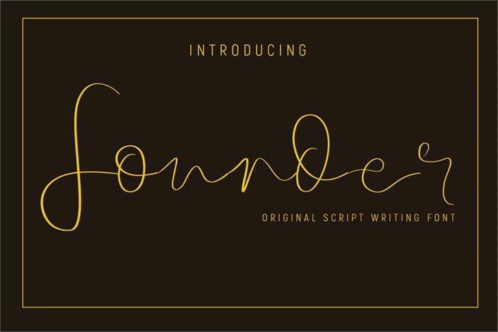 Founder font插图 Founder font插图