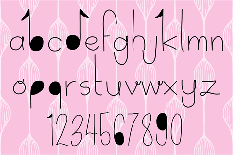 Delicate font素材之家精选英文字体