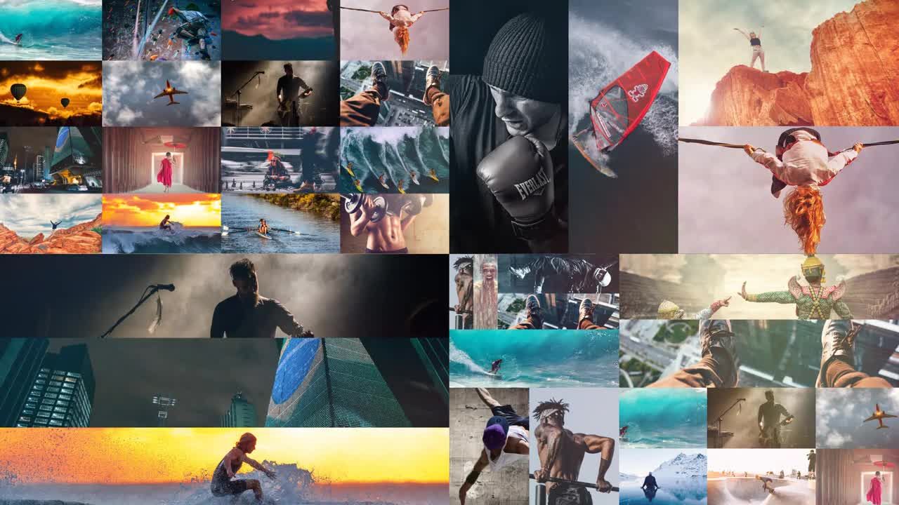 现代设计新颖创意照片展示素材库精选AE模板