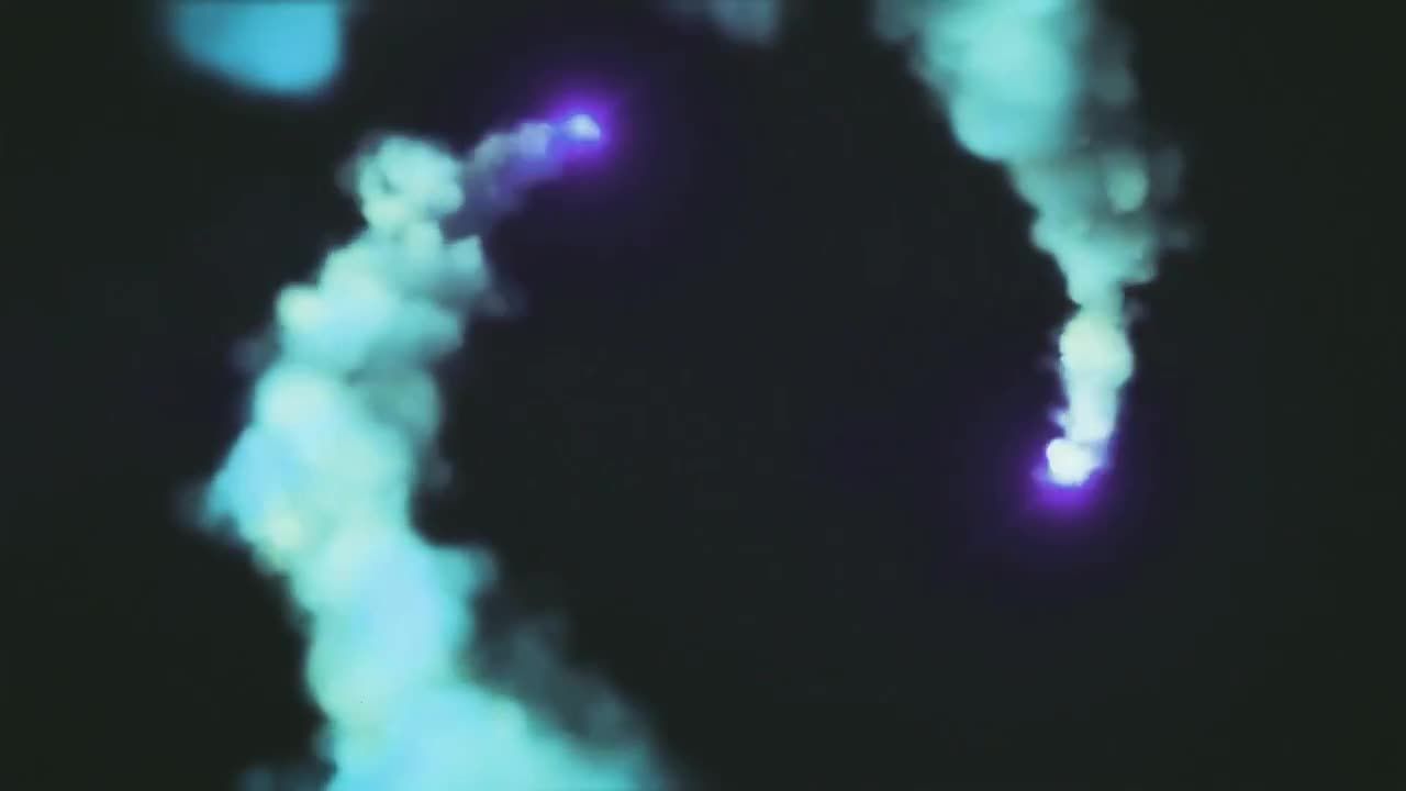 旋转彩色烟雾logo展示素材库精选AE模板