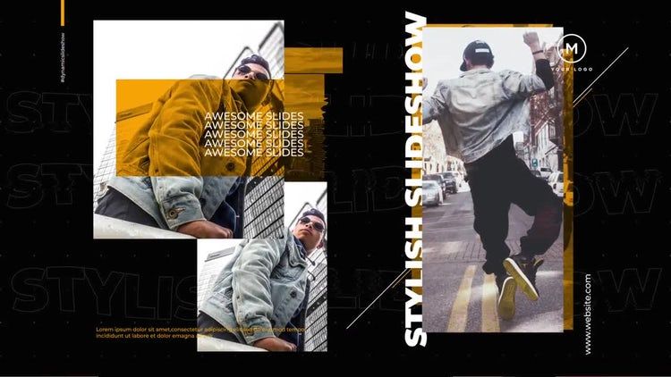 时尚快速产品介绍ae模板