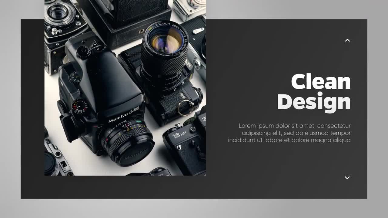 现代流畅简洁的企业公司宣传片AE模版