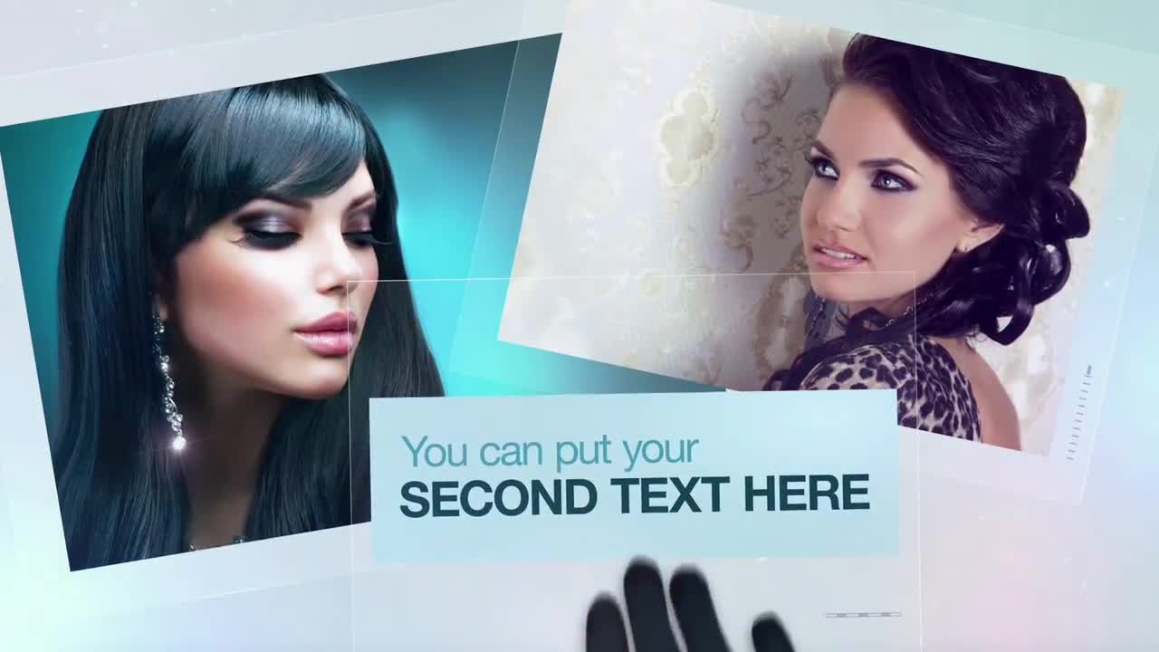 快速移动效果的旅游照片展示素材库精选AE模板