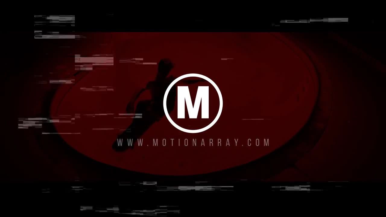 简单的电影幻灯片开场白素材库精选AE模板