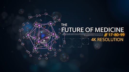 未来医学/医学展示/冠状病毒COVID-19/数字DNA分子AE视频模板 The Future Medicine Corporate/ Medical Presentation/ Coronaviru