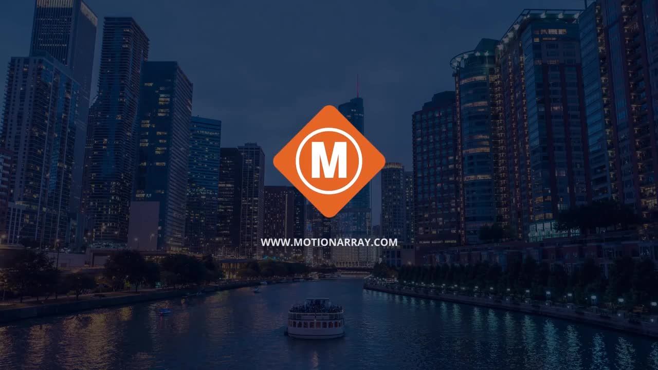 非常适合各种标识显示和开场介绍Pr模板