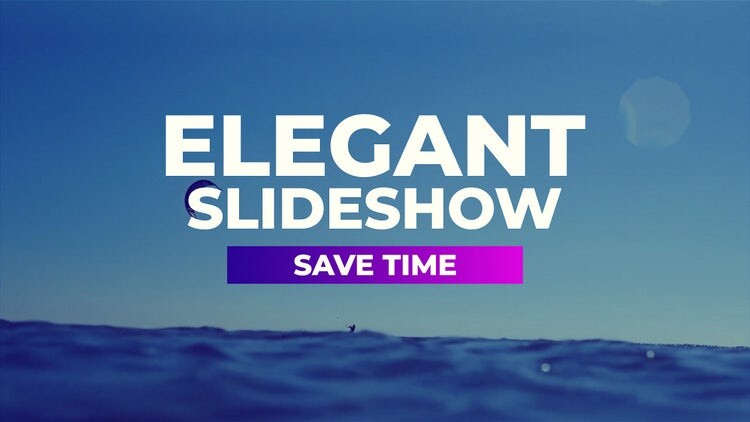 时尚优雅的幻灯片演示素材库精选AE模板