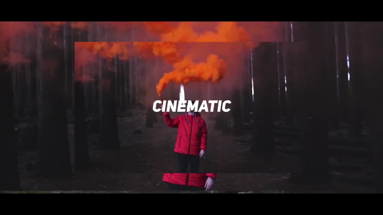 电影开场幻灯片动画素材库精选pr模板