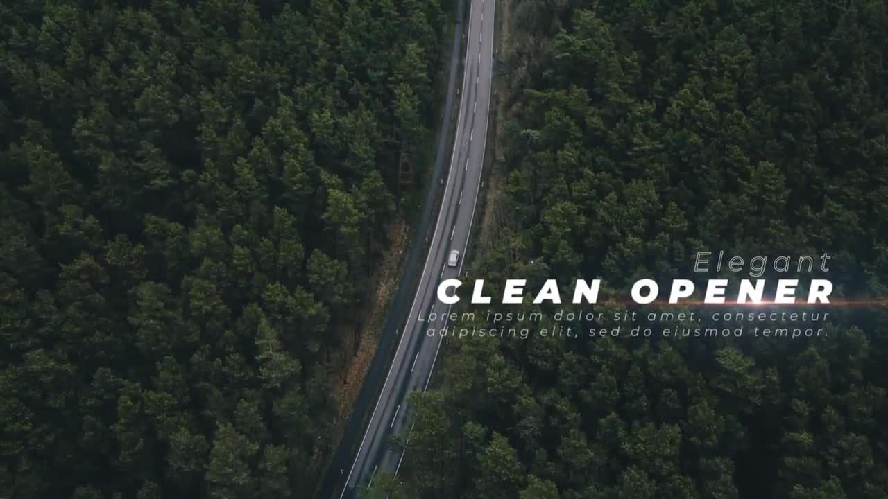 优雅质感折射玻璃镜头光晕转场效果素材库精选pr模板