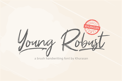 Young Robust font素材之家精选英文字体