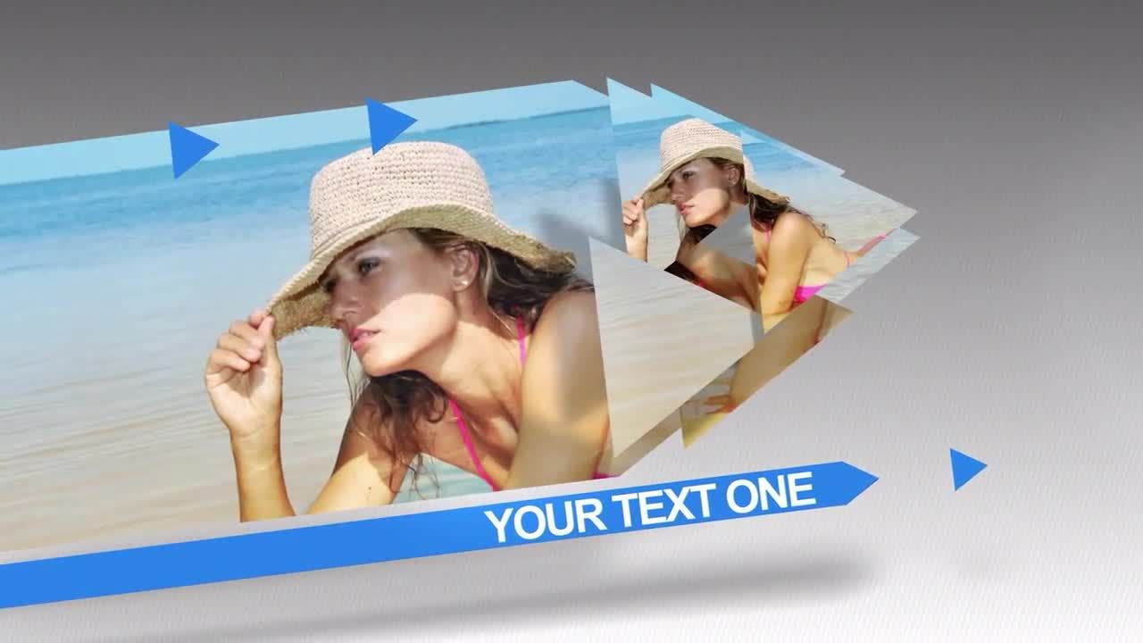 快速箭头视频介绍素材库精选AE模板