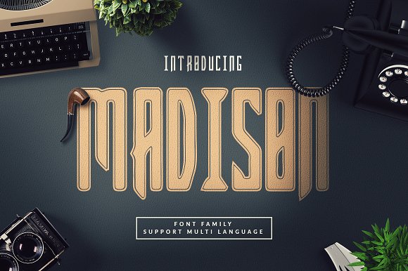 Madison Display Font插图