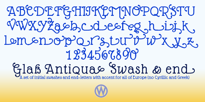 Glass Light Font插图2