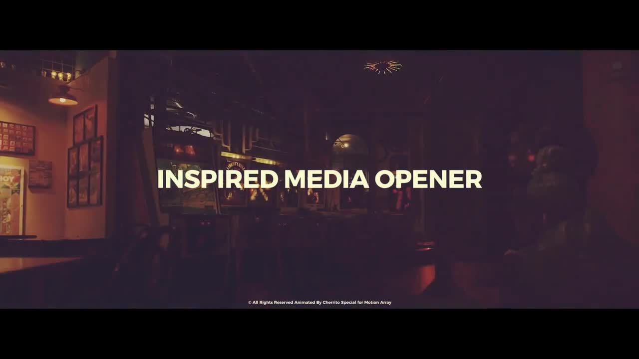 流畅的影视媒体视频开场片头素材库推荐PR模板