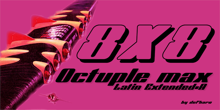 Octuple max font插图5