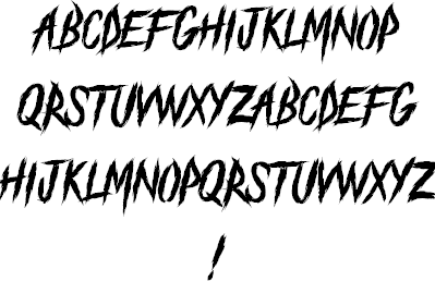 The Black Festival_DEMO font插图1 The Black Festival_DEMO font插图1