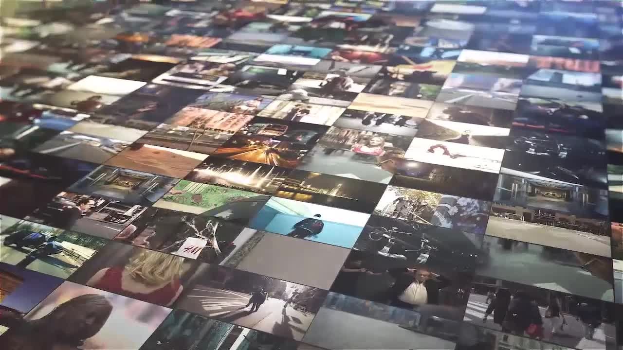 影视电影汇聚LOGO片头展示素材库精选AE模板