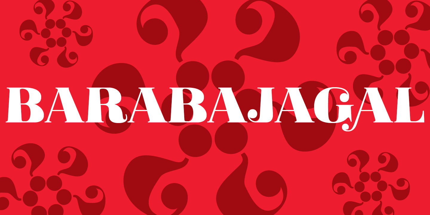 P22 Barabajagal Font插图4