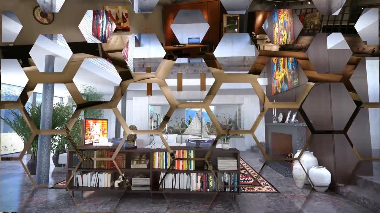 梦幻般的过渡效果多媒体照片展示素材库精选AE模板