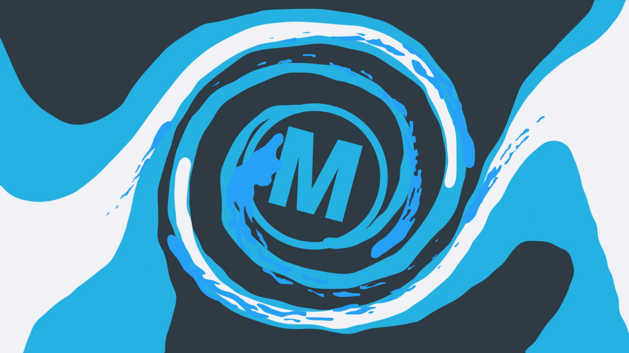 液体标志充满乐趣的素材库精选AE模板