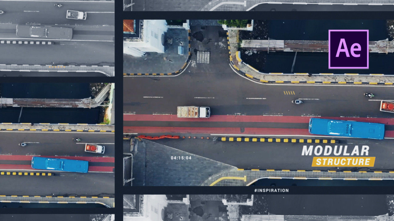 创意动态Hip Hop开瓶器素材库精选AE模板