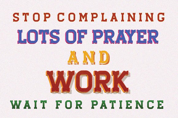 Staincool Layered Font插图1