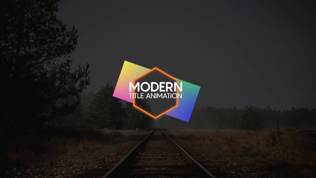 8个精美设计动画排版布局标题素材库推荐PR模板