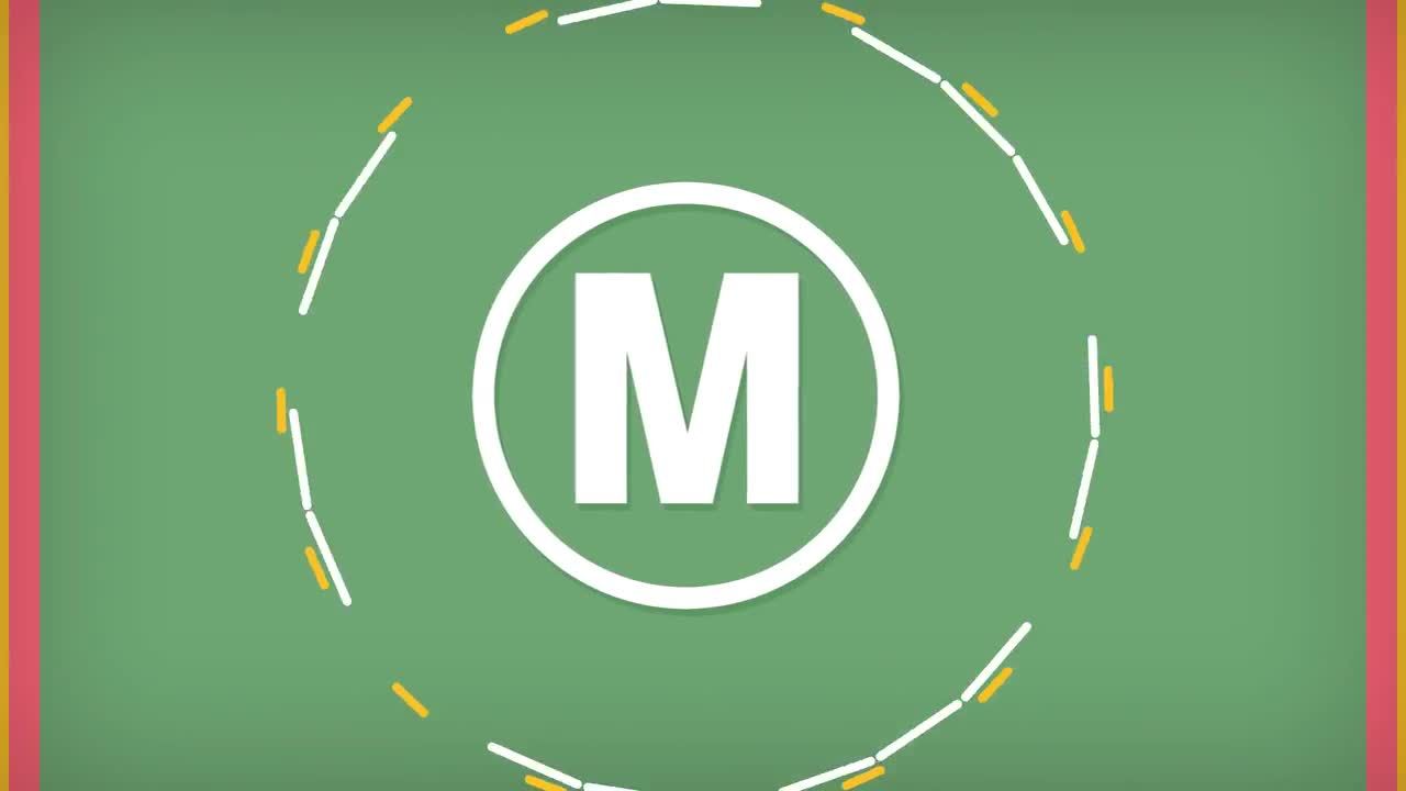 动态彩色徽标素材库精选AE模板