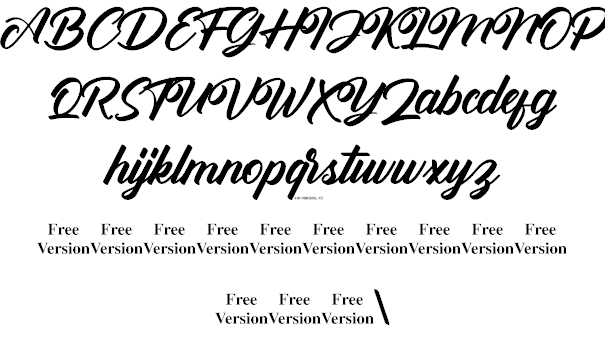 Antonellie Calligraphy Demo font插图1 Antonellie Calligraphy Demo font插图1