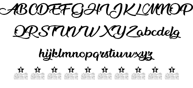 Blackberry Jam Personal Use font插图2 Blackberry Jam Personal Use font插图2