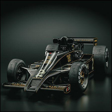 莲花78赛车素材之家精选3D模型