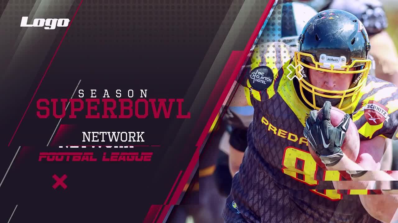 专业设计动画体育赛事介绍素材库精选AE模板