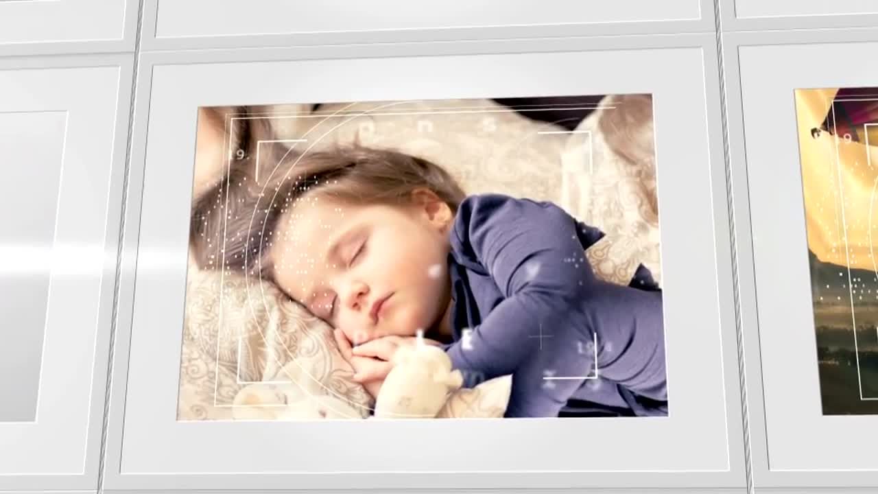 粒子形状文字马赛克幻灯素材库精选AE模板