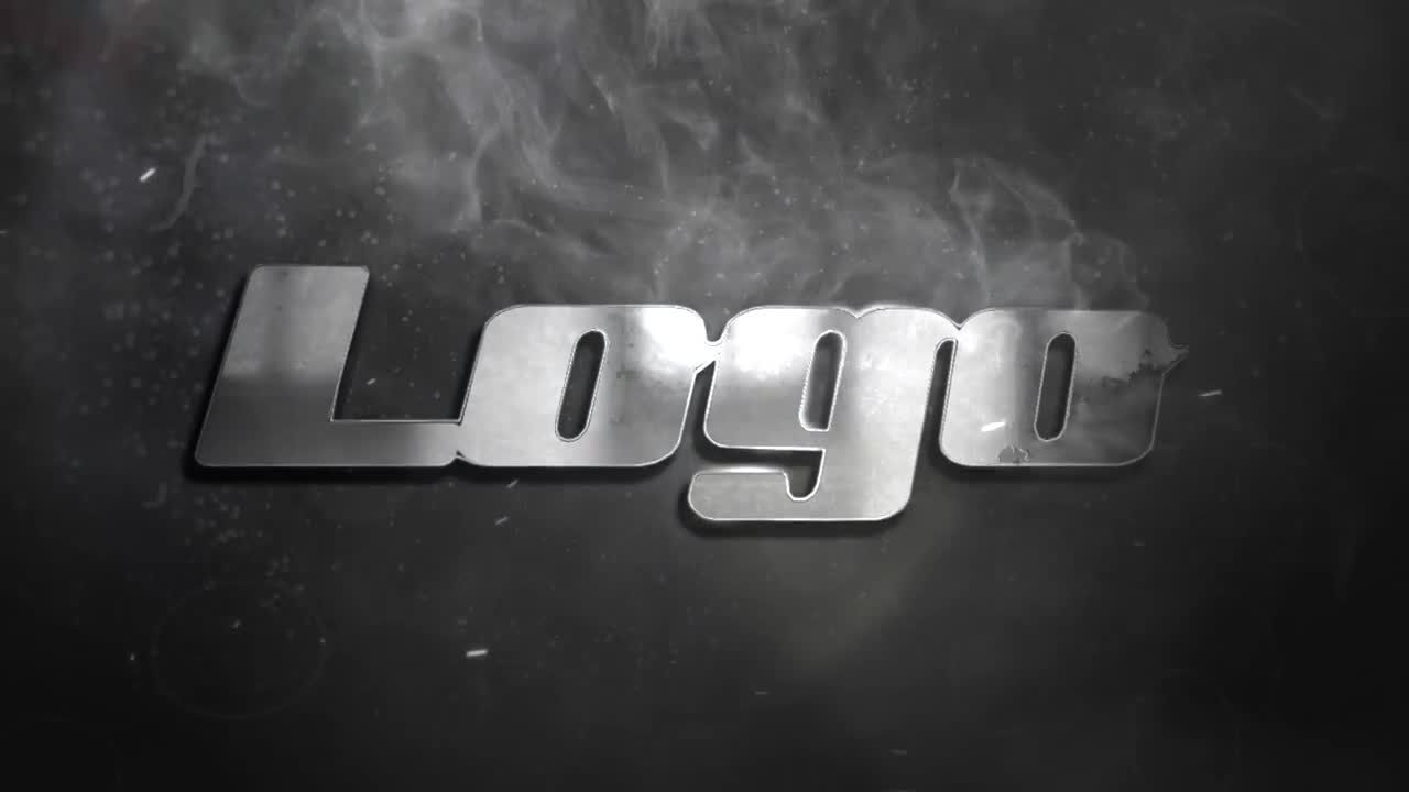 Epic Logo带有烟雾和动态动画素材库精选AE模板