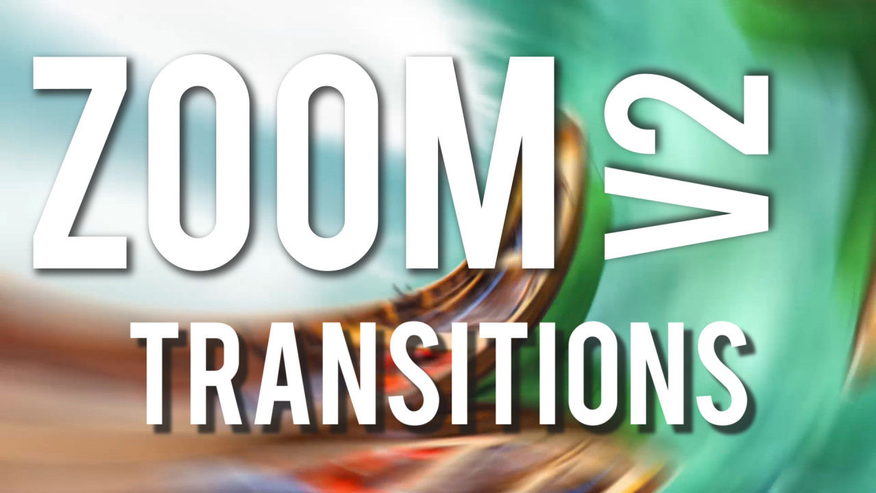 11种变焦无缝过渡pr缩放模板