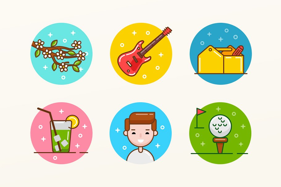 250枚创意多彩图标合集 Ballicons 3 Icon Pack插图(3)