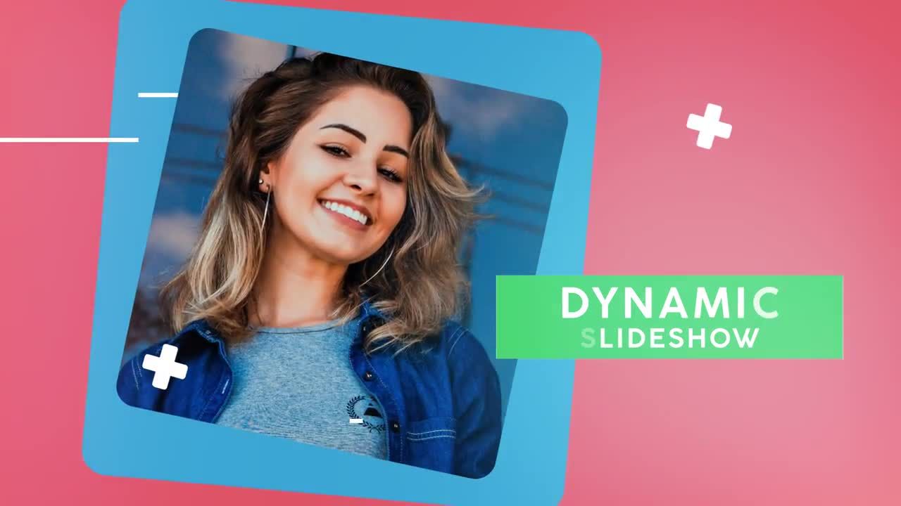 时尚有趣多彩的动态幻灯片素材库精选AE模板