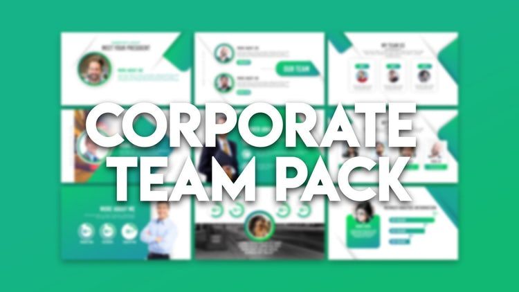 多功能时尚文本动画设计过渡ae模板