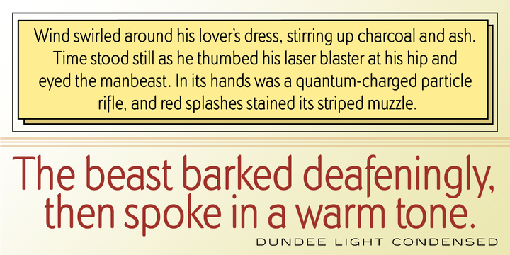 Dundee Font Family插图5