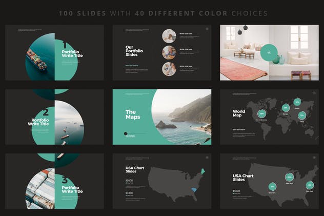 企业团队成员介绍/信息图表PPT幻灯片模板 RAVI Powerpoint Template插图(11)