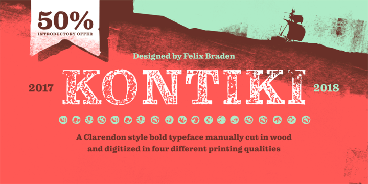 Kontiki Font Family素材之家精选英文字体