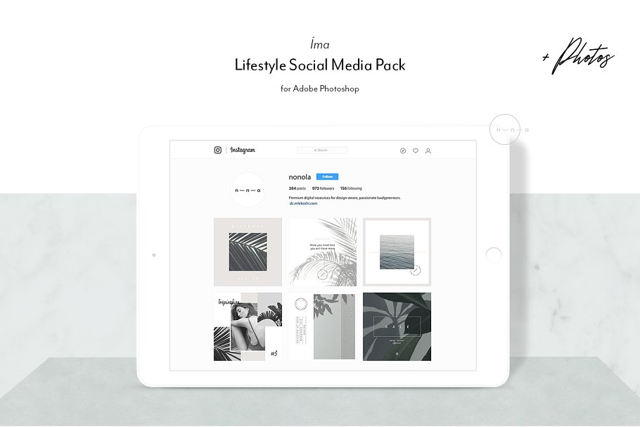 时尚生活主题社交媒体贴图模板素材库精选 Lifestyle Social Media Pack • Íma插图