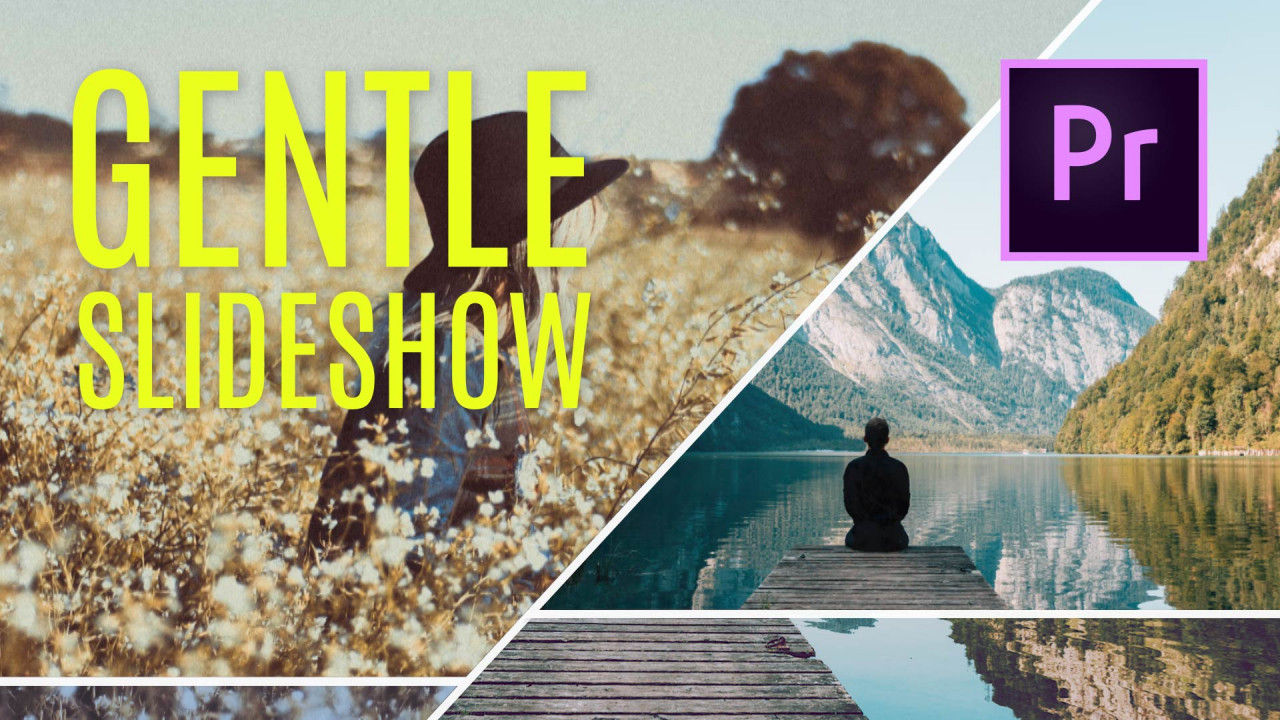 温柔色调幻灯片展示动画素材库精选PR模板