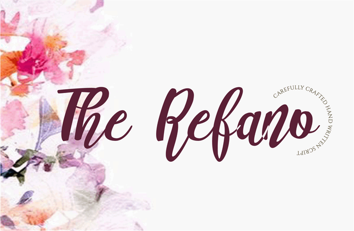 The Refano font插图 The Refano font插图