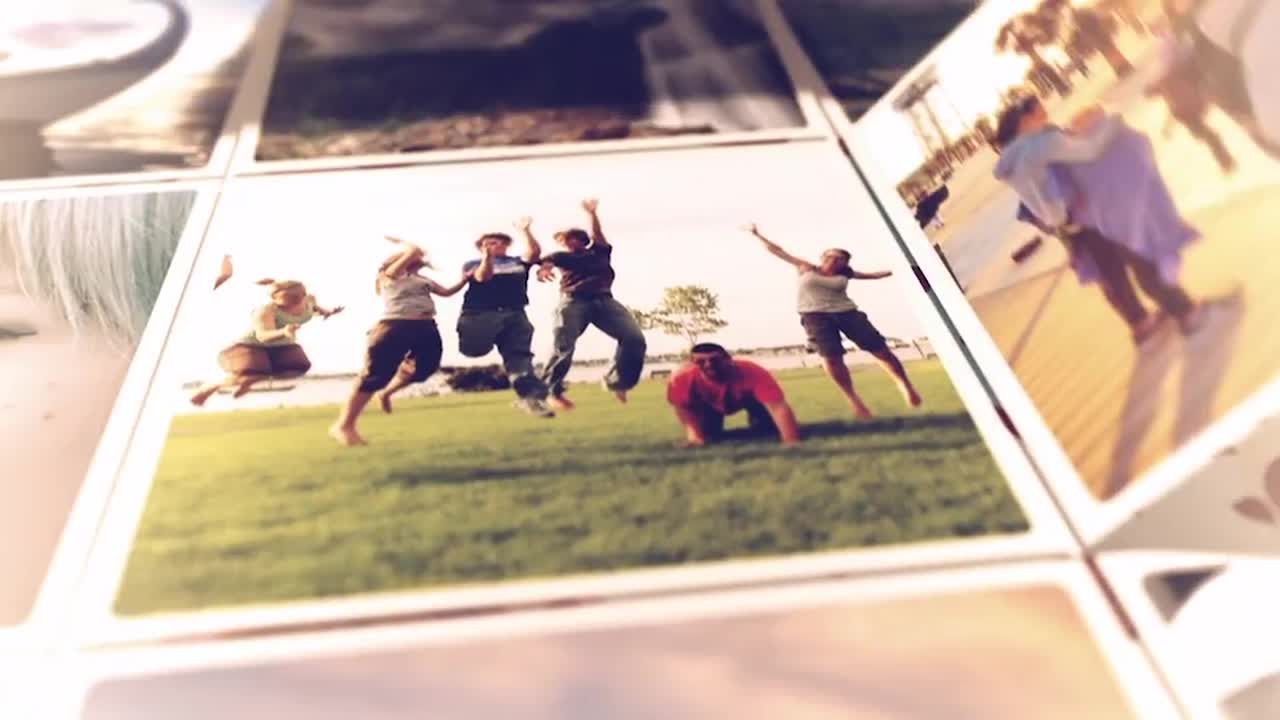 多张照片幻灯片素材库精选AE模板