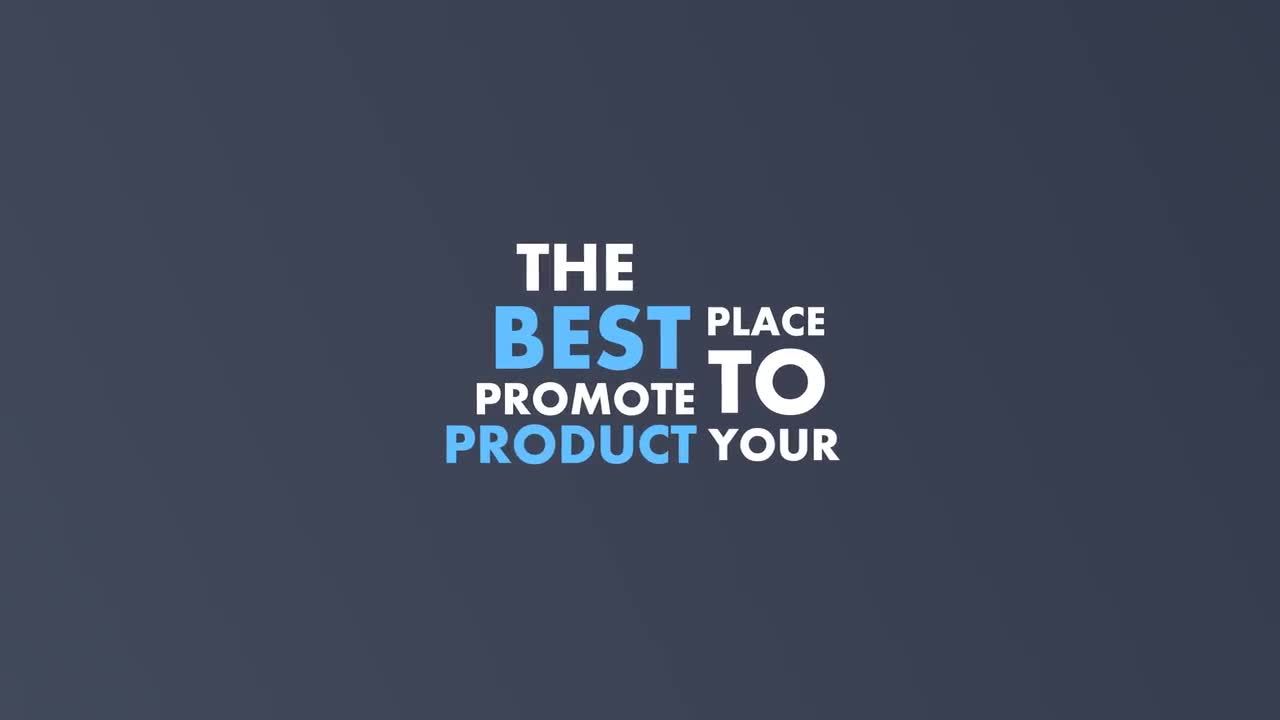 动态弹出效果动画标题素材库精选AE模板