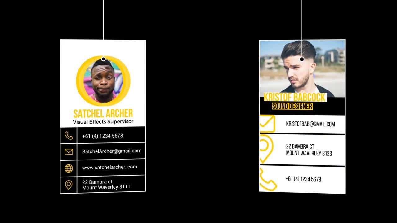 11个简洁有创意的动画商业标签素材库精选AE模板