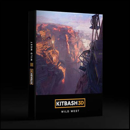 西部木棚木房建筑素材之家精选3D模型