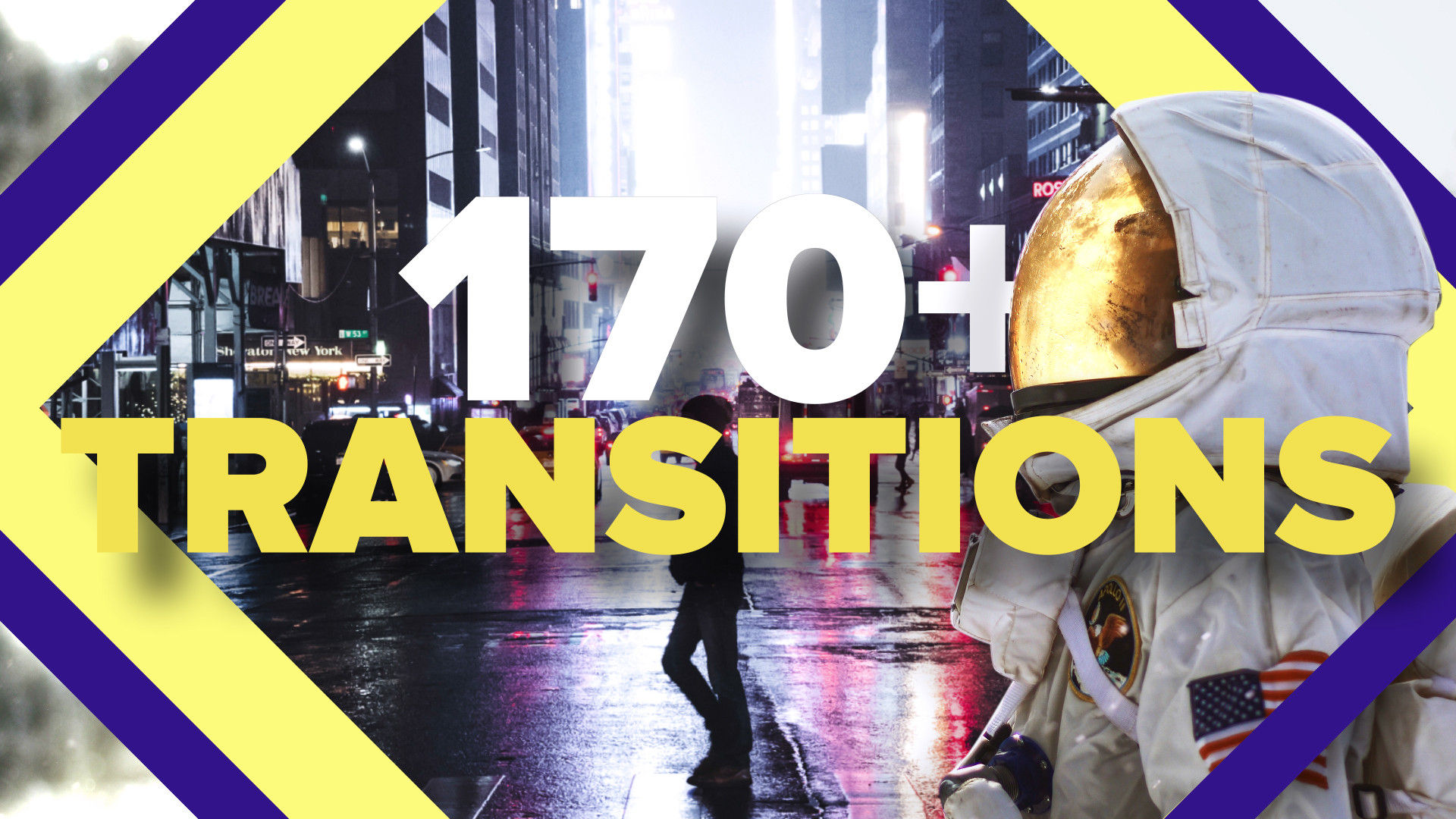 170种现代独特设计过渡效果素材库精选AE模板